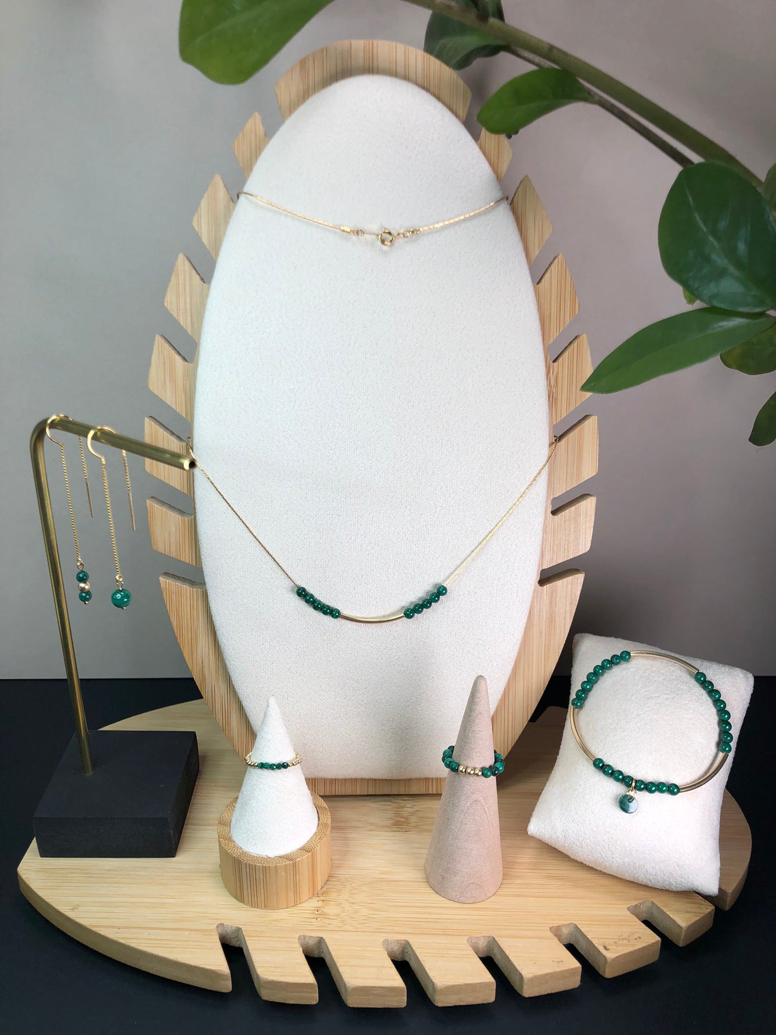 Déesse Hathor - Malachite - Transformation