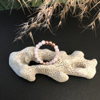Bague Aphrodite - Quartz rose - Amour - version 1
