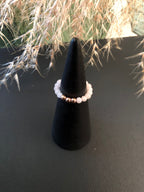 Bague Aphrodite - Quartz rose - Amour - version 1