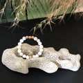 Bague Artémis - Nacre blanche - Intuition - version 1