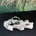 Bague Ostara - Agate mousse - Renouveau - version 1