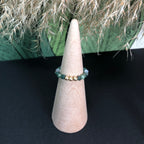 Bague Ostara - Agate mousse - Renouveau - version 1
