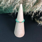 Bague Déméter - Agate verte - Croissance - version 2