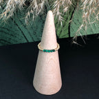 Bague Hathor - Malachite - Transformation - version 2