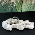 Bague Ostara - Agate mousse - Renouveau - version 2