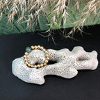 Bague Gaïa - Jaspe vert - Ancrage