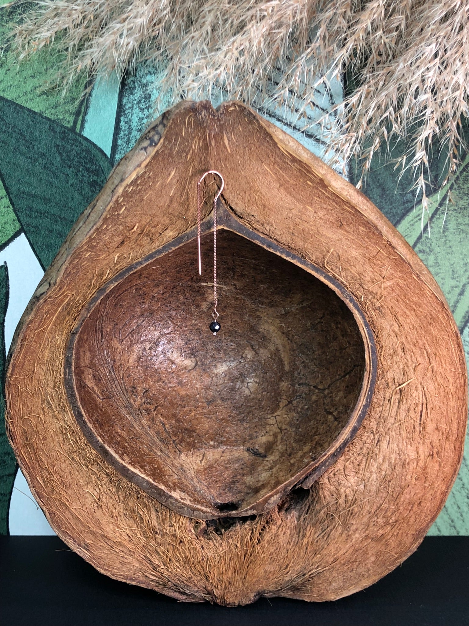 Boucle d'oreille Héra - Saphir - Loyauté - 1 perle