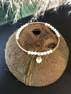 Bracelet  Artémis - Nacre blanche - Intuition