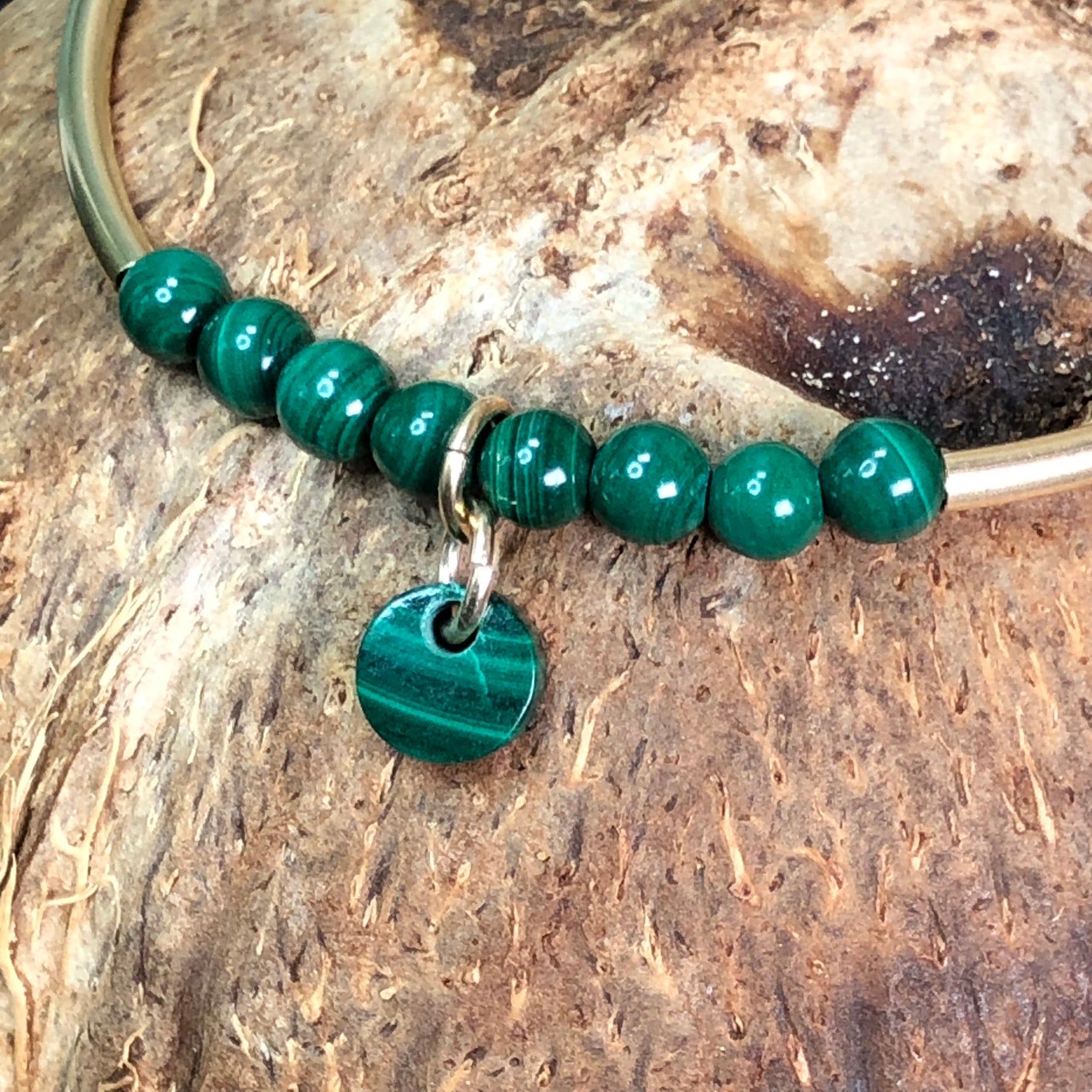Bracelet Hathor - Malachite - Transformation