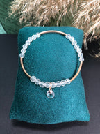 Bracelet Iris - Cristal de roche - Alignement