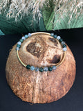 Bracelet Ostara - Agate mousse - Renouveau