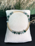 Bracelet Ostara - Agate mousse - Renouveau