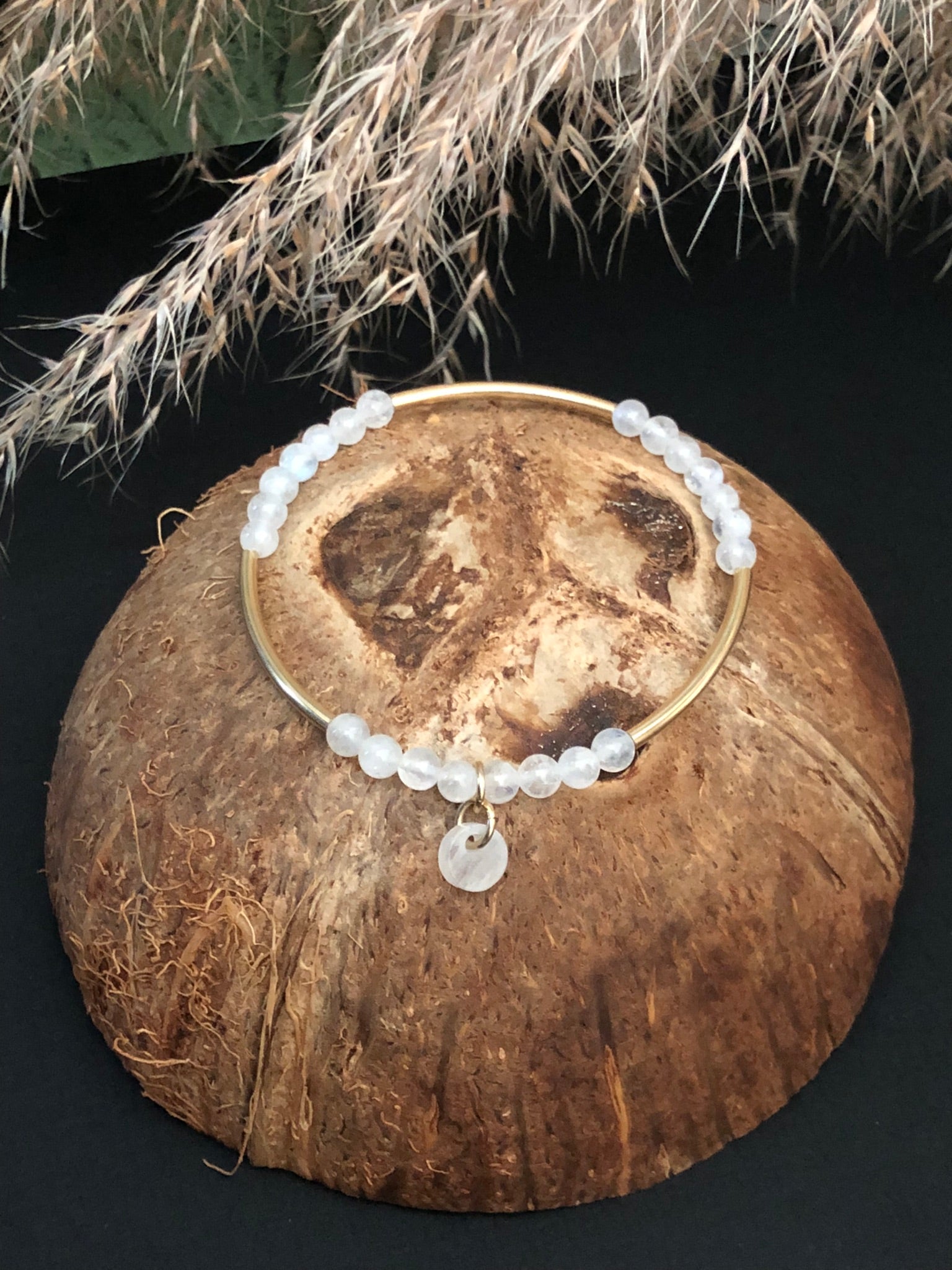 Bracelet Séléné - Pierre de lune - Féminité