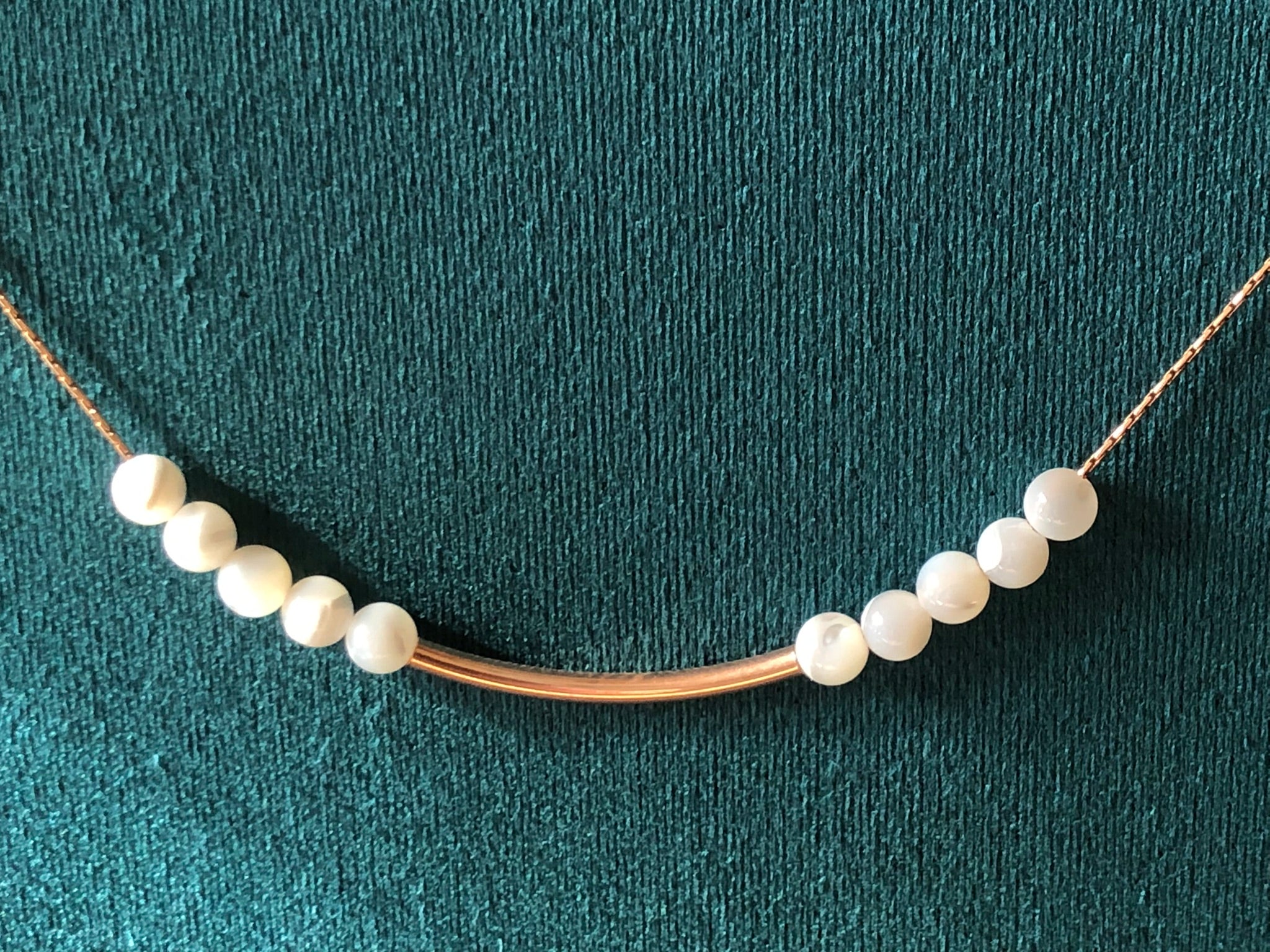 Collier Artémis - Nacre blanche - Intuition
