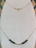Collier Gaïa - Jaspe vert - Ancrage