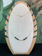 Collier Gaïa - Jaspe vert - Ancrage