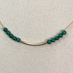 Collier Hathor - Malachite - Transformation