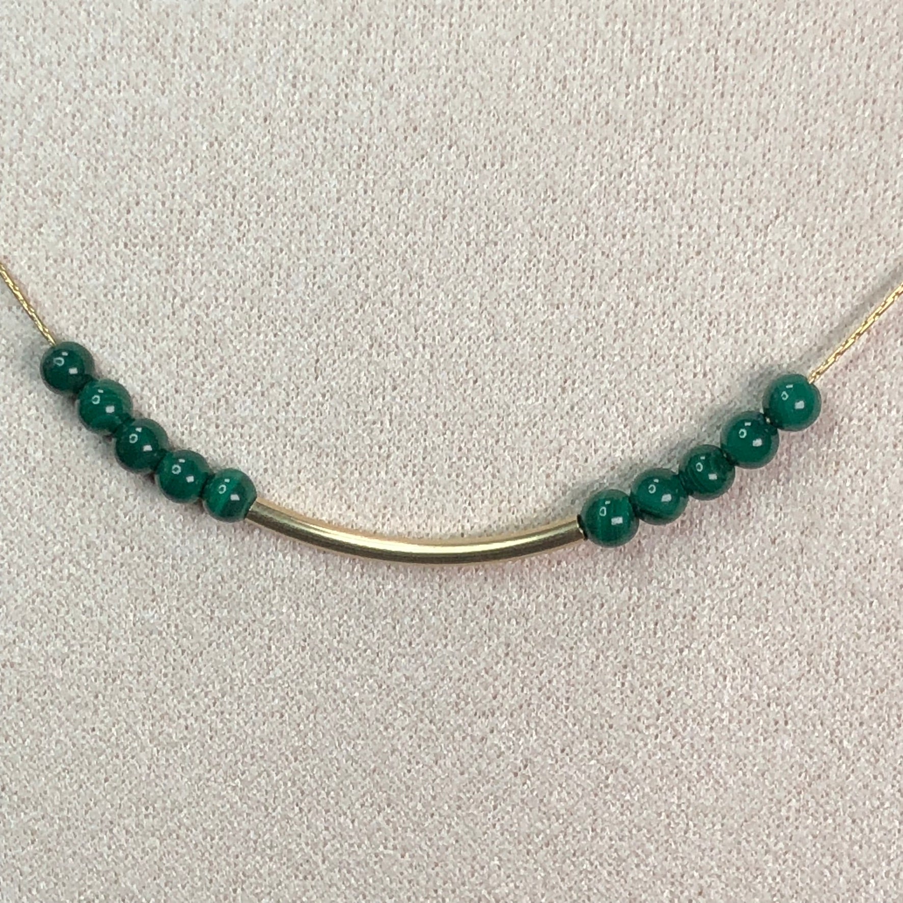 Collier Hathor - Malachite - Transformation