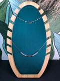 Collier Iris - Cristal de roche - Alignement