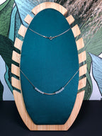 Collier Iris - Cristal de roche - Alignement