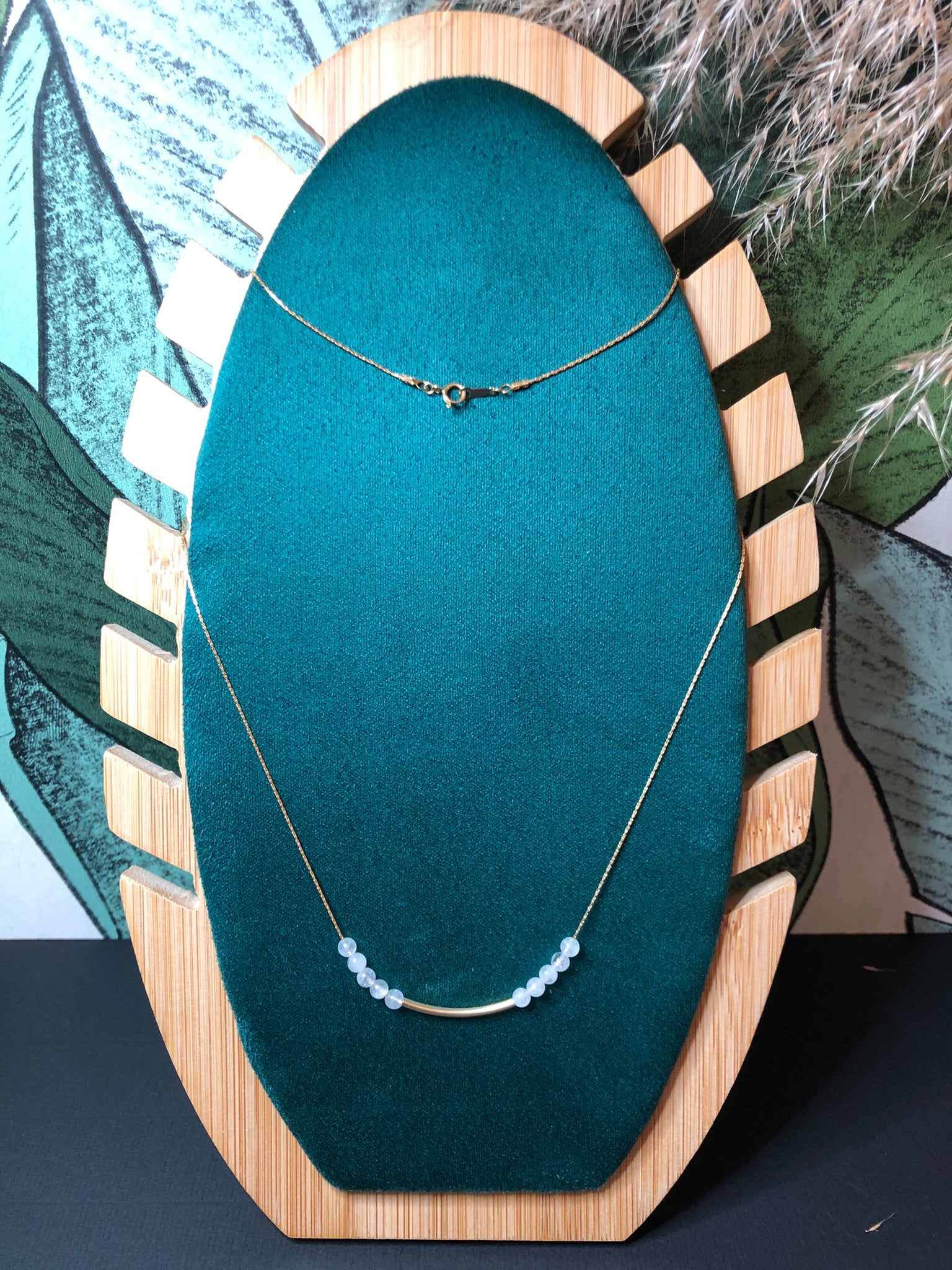 Collier Séléné - Pierre de lune - Féminité