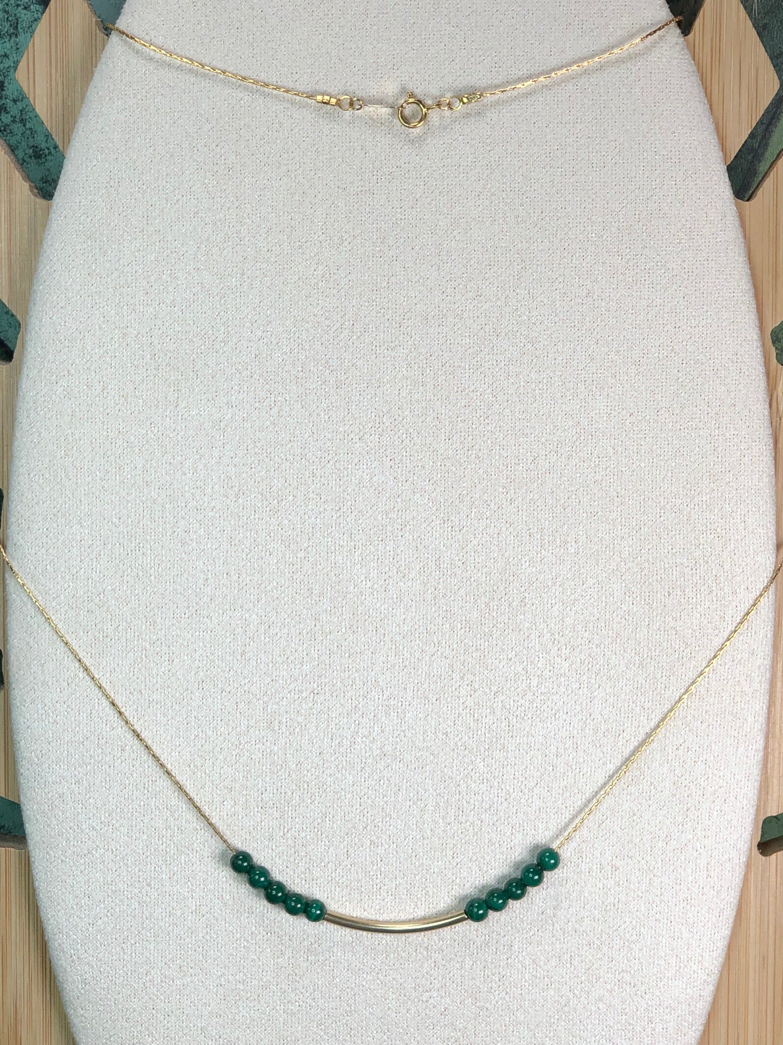Collier Hathor - Malachite - Transformation